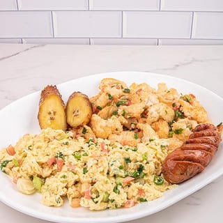 Migas con Huevo & Chorizo
