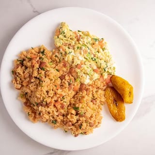 Huevos Revueltos con calentado