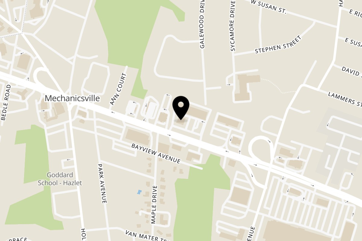 Map showing the location of Noches de Colombia on 3253 NJ-35 in Hazlet